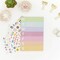 bloom daily planners Planning Pad, 6" x 9", Color Blocked Weekly Planner, Rainbow Sorbet